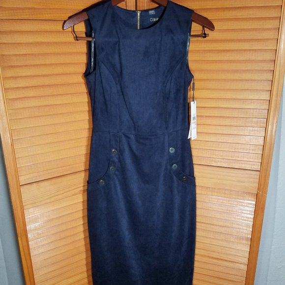 Calvin Klein Dresses & Skirts - NWT - Calvin Klein Navy Dress